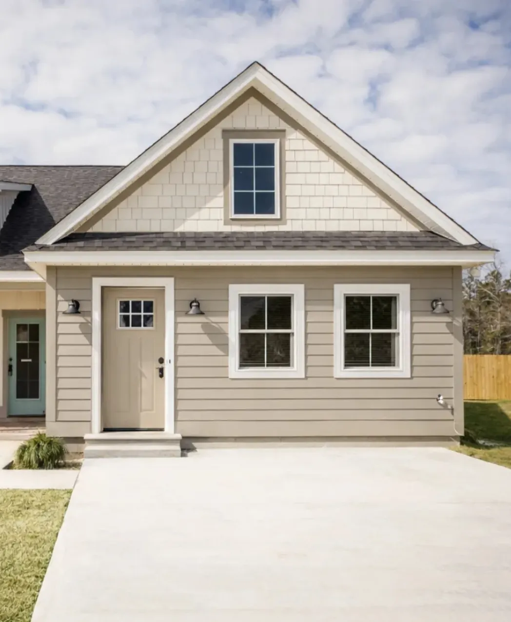 Garage conversion ADU construction in Dallas showing transformed interior living space